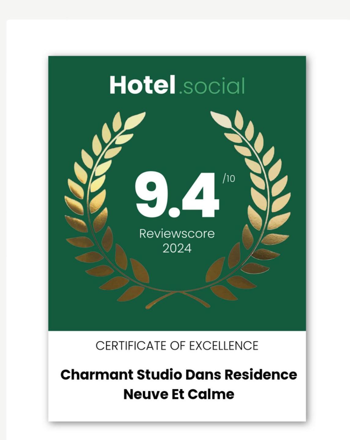 Charmant Studio Dans Residence Neuve Et Calme Corte  Ngoại thất bức ảnh
